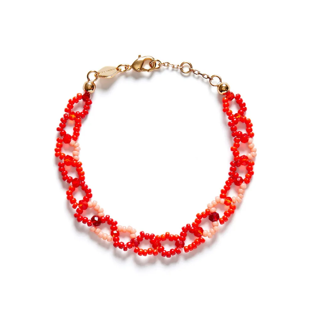 New Anni Lu - Bracelet Tattoo - Rouge