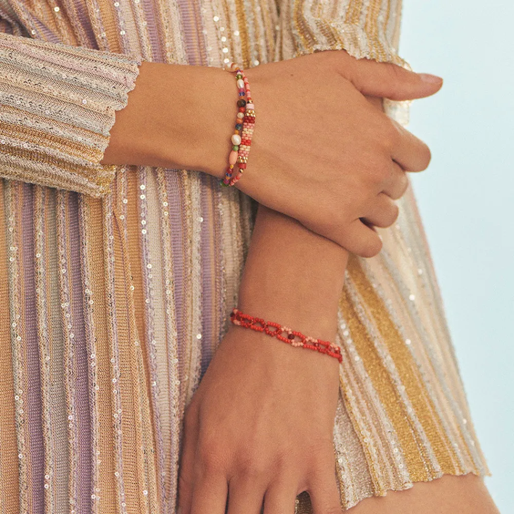 New Anni Lu - Bracelet Tattoo - Rouge