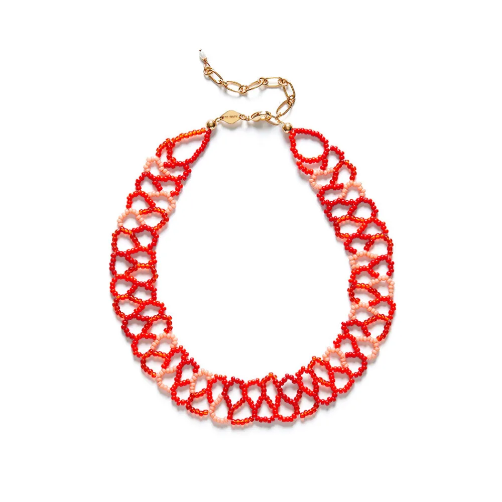 Outlet Anni Lu - Chocker Tattoo - Rouge