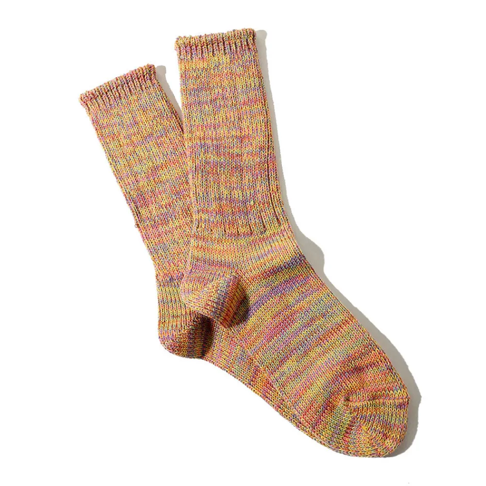 Flash Sale Anonymous ISM - Chaussettes 5 Color Mix - Jaune