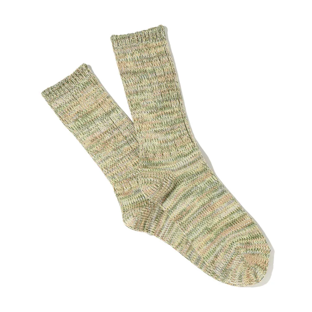 Fashion Anonymous ISM - Chaussettes 5 Color Mix - Kaki