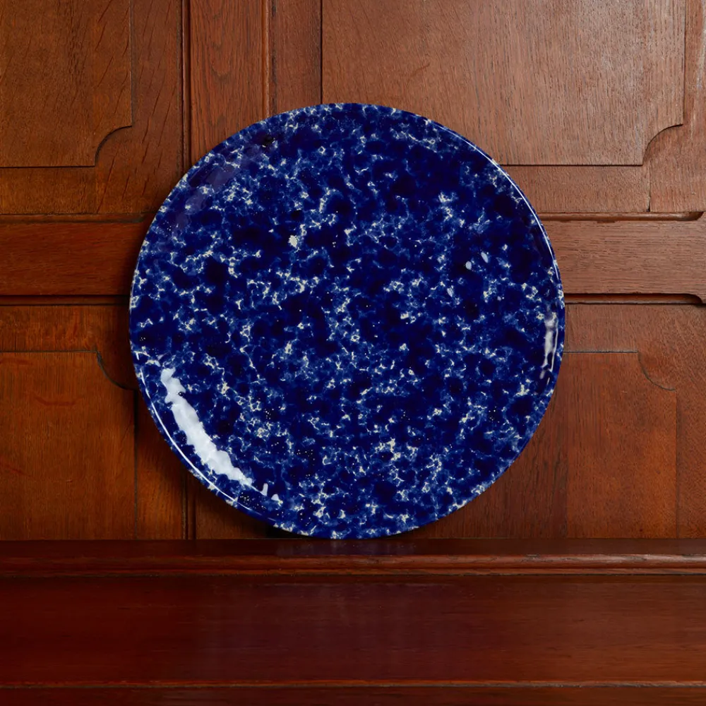 Discount 244 FASANO Assiette à pizza en faïence - Bleu