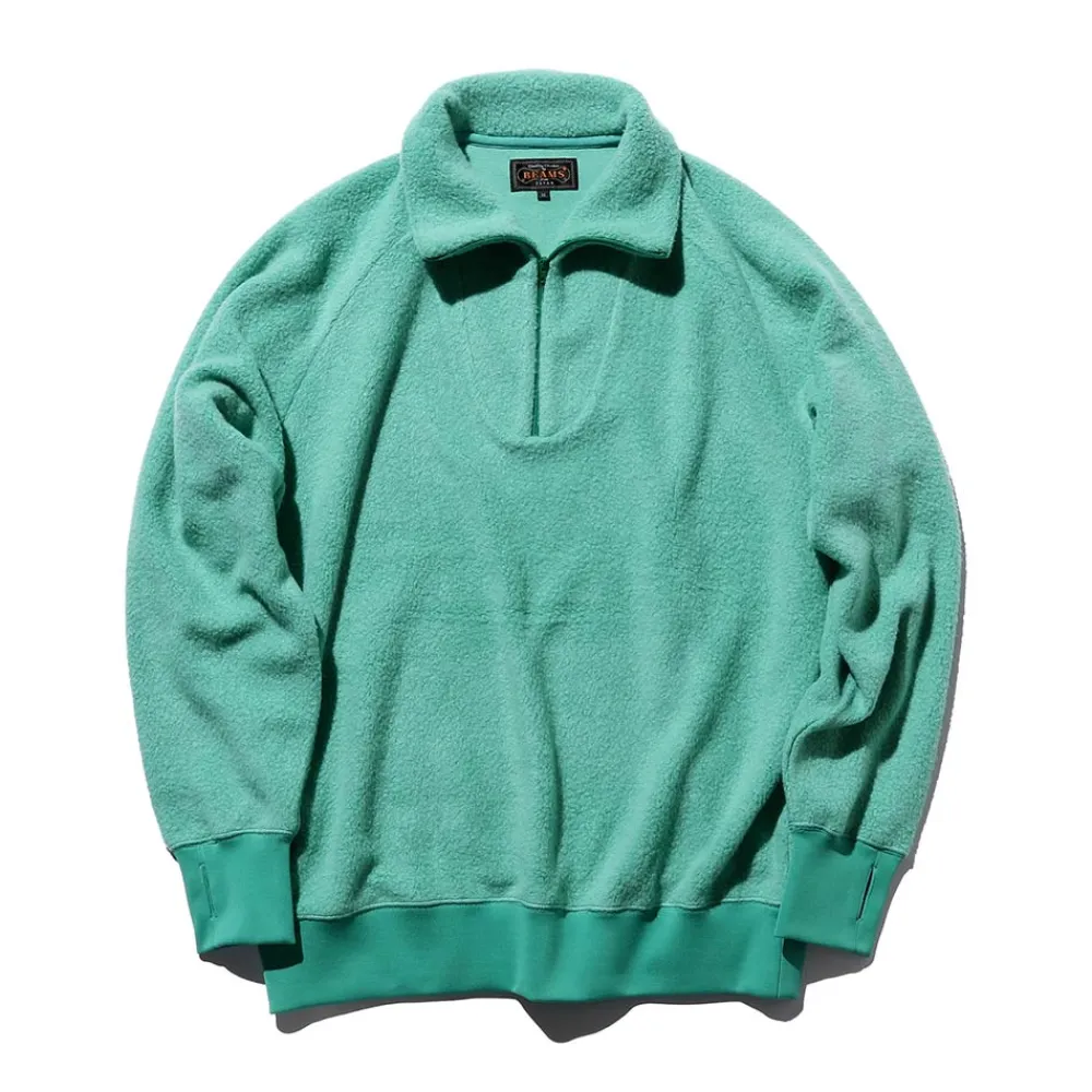 Flash Sale BEAMS Plus - Pull Zip - Menthe