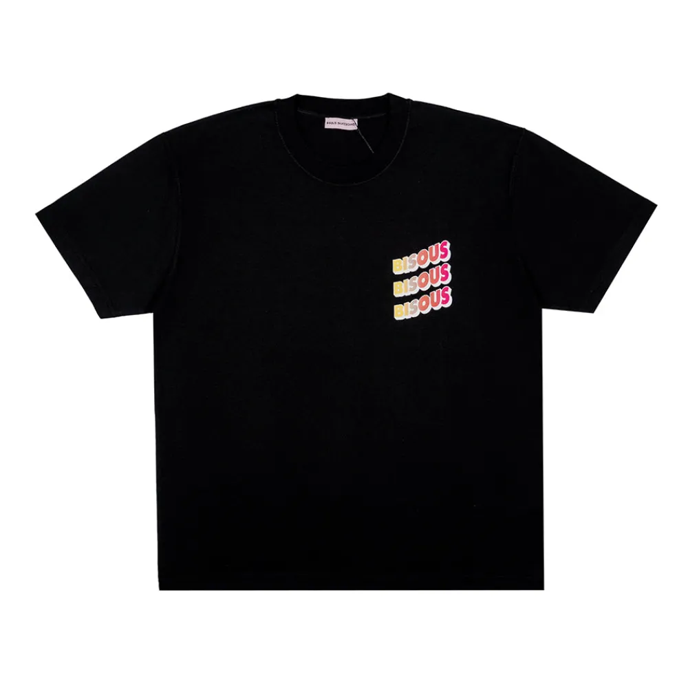 Outlet BISOUS SKATEBOARD - T-shirt Sonics - Tiedye Noir