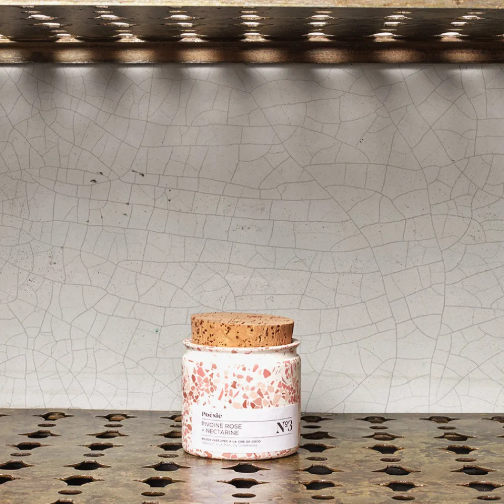 Discount 2092 WITH POESIE Bougie n°3 - Stracciarosa