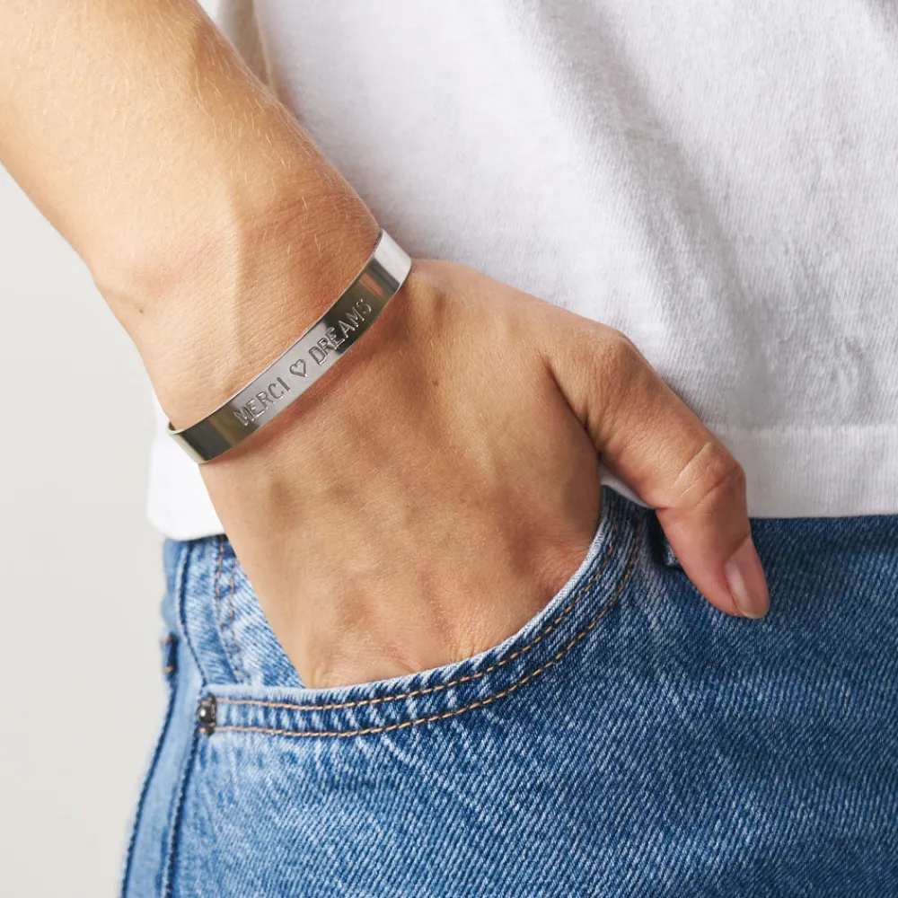 Cheap ALMARITA Bracelet Merci Argenté - Dreams