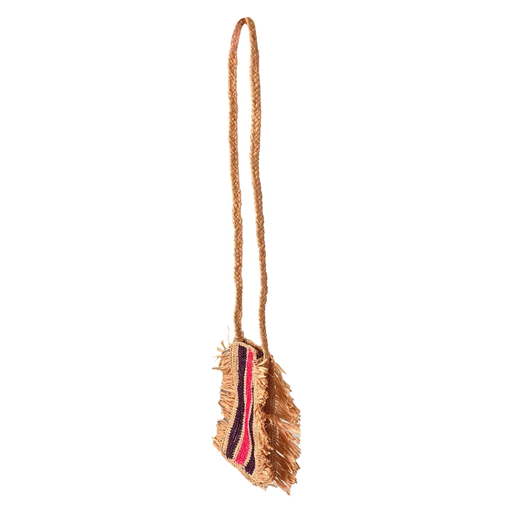 Shop CAMALYA - Sac bandoulière Gao - & Corail Bleu