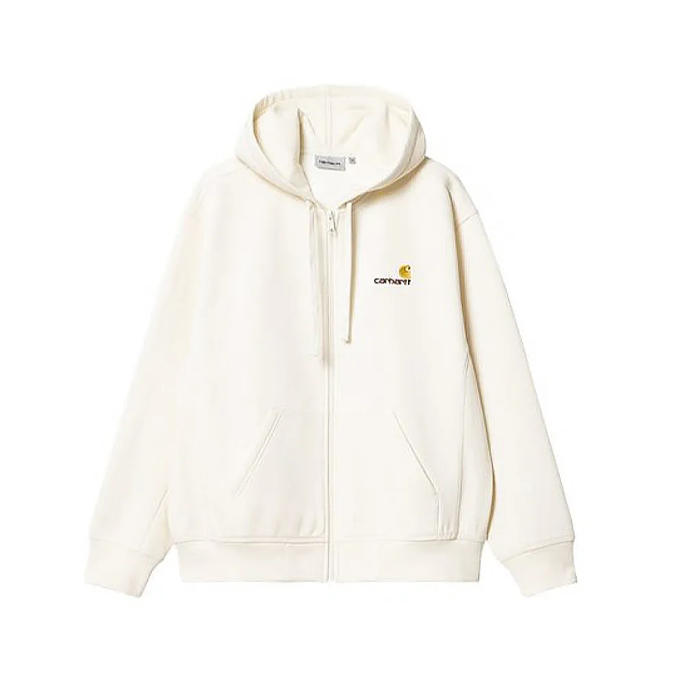 Sale Carhartt WIP - Gilet Zip à capuche - Blanc
