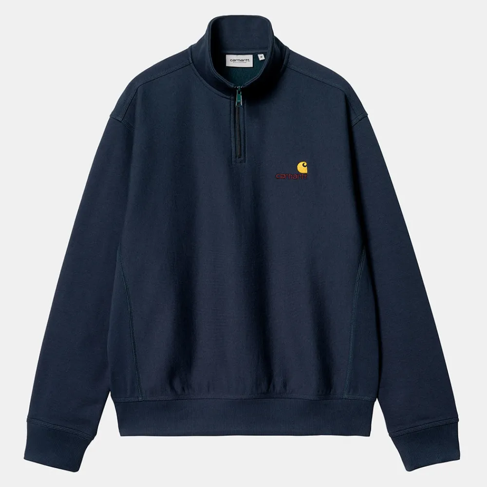 Discount Carhartt WIP - Pull Zip - Bleu