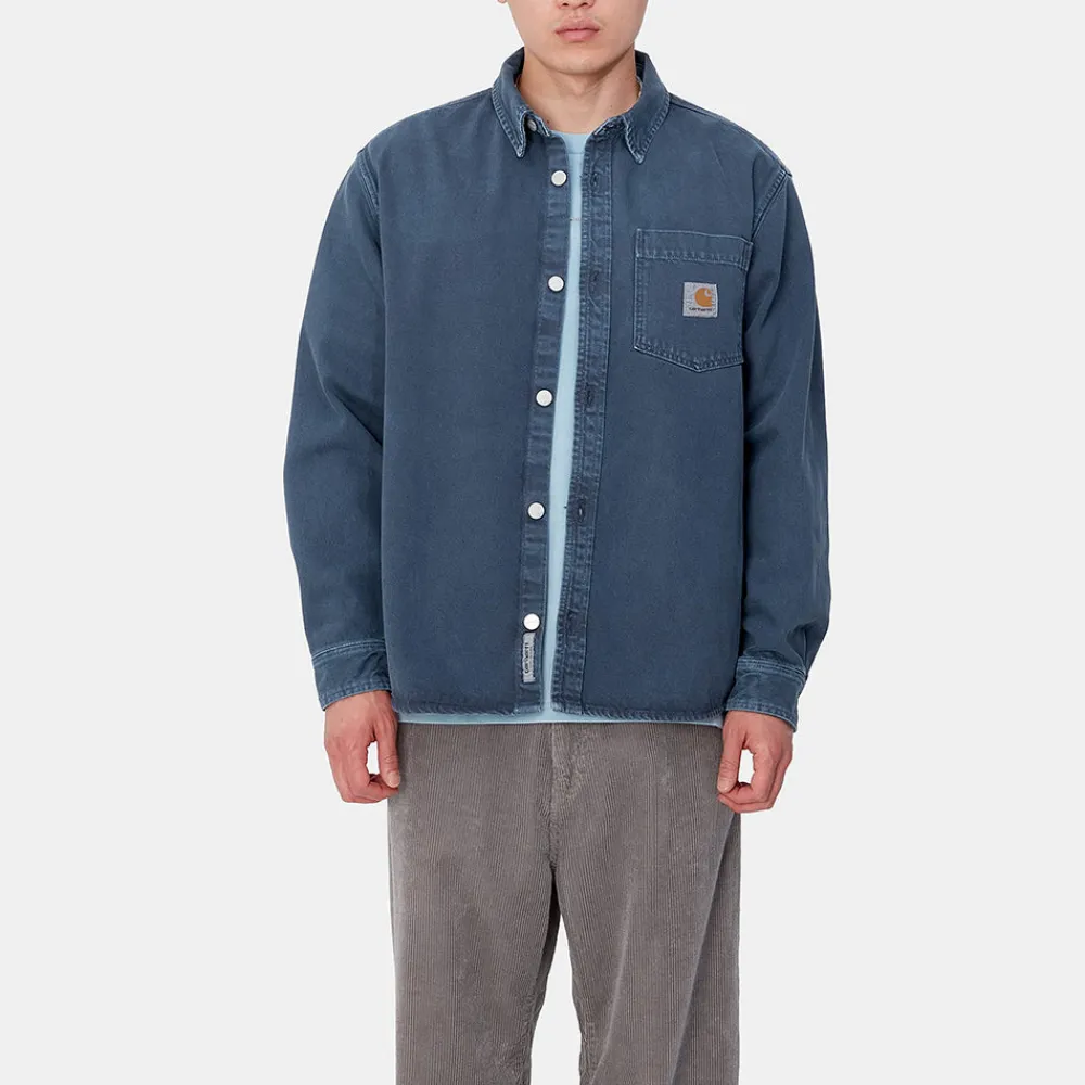 New Carhartt WIP - Veste George - Bleu