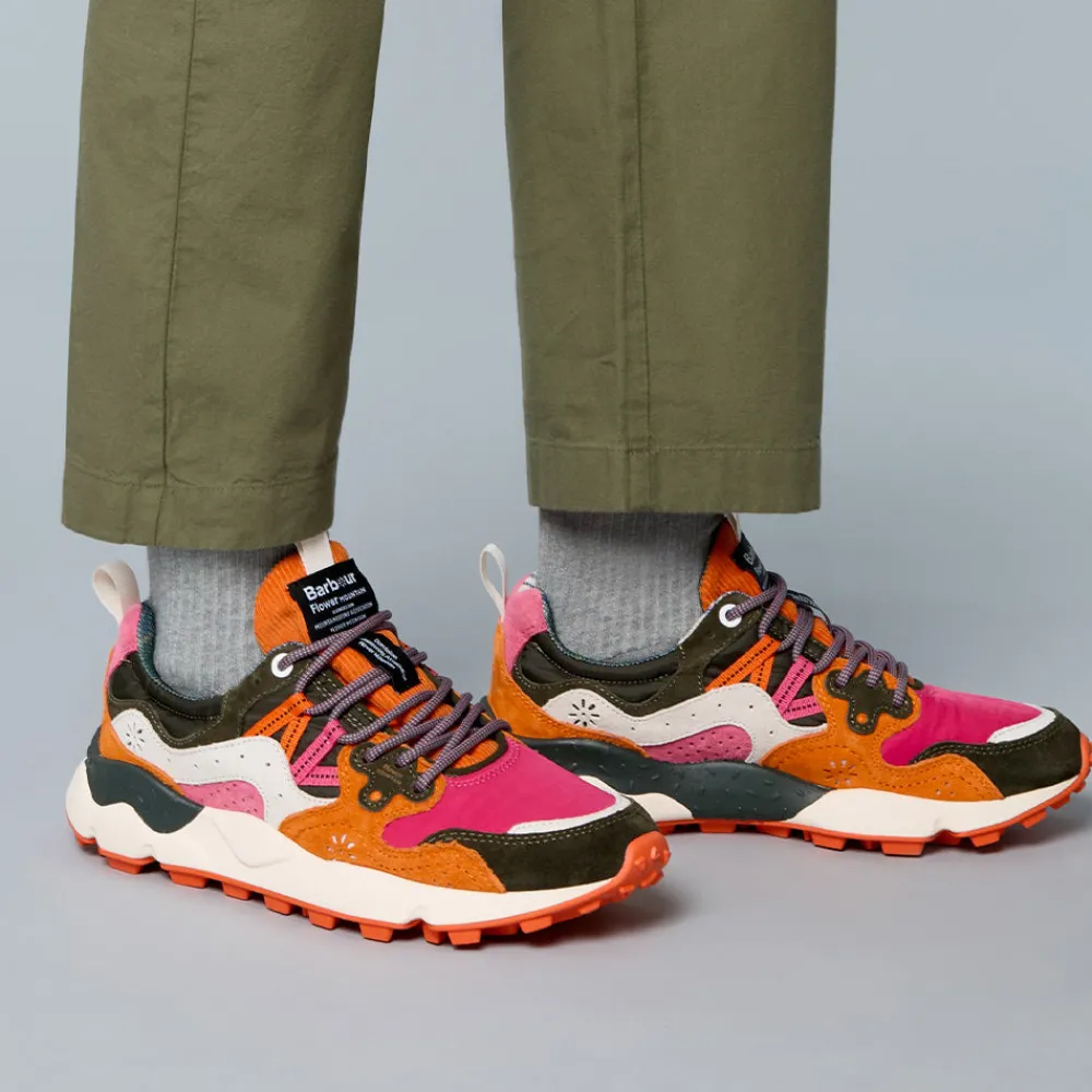 Discount Flower Mountain - Baskets Yamano 3 Uni - Kaki/ Fushia