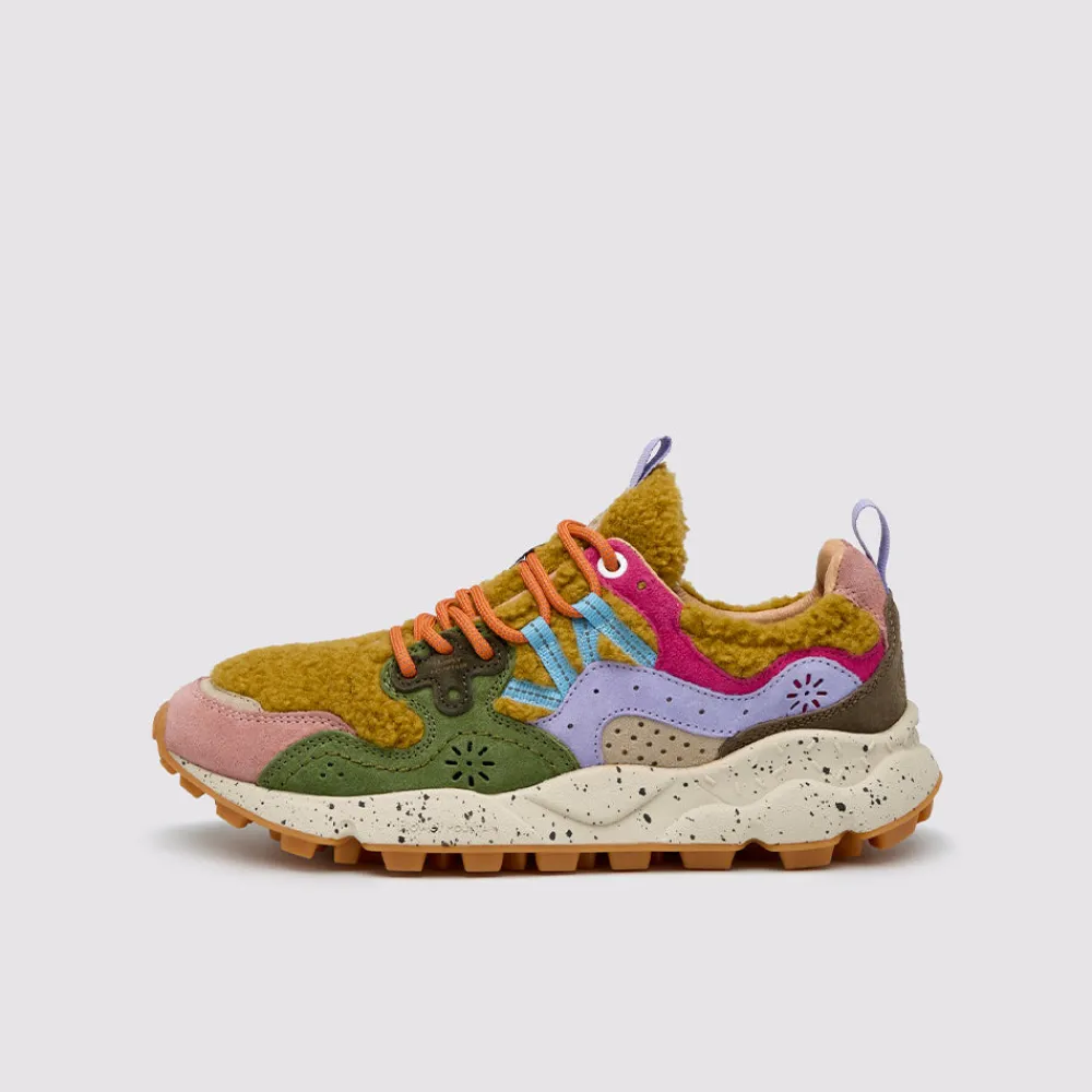 Store Flower Mountain - Baskets Yamano 3 Woman - Marron/ violet