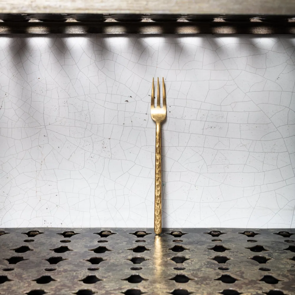 New 1316 COMAS AND PARTNERS Fourchette de table - Or