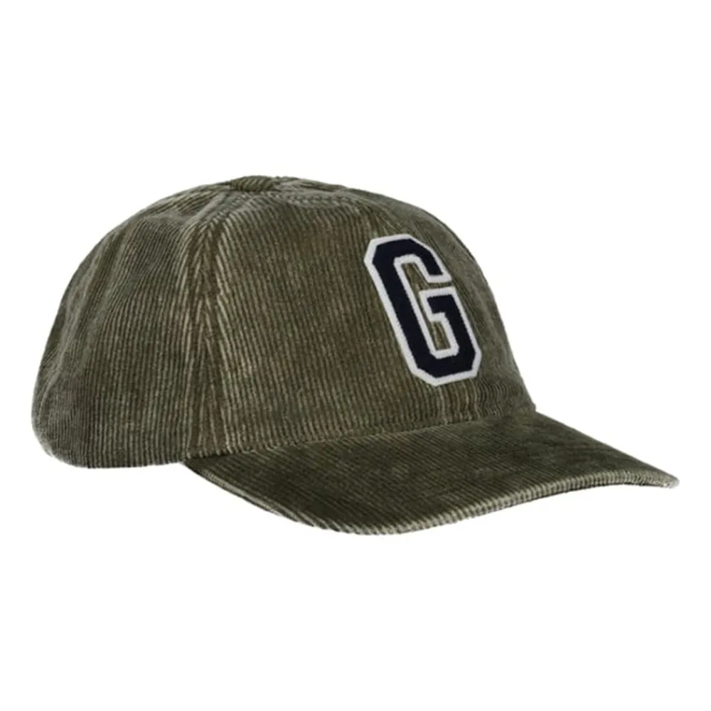 New GANT - Casquette G Badge Washed Cord - Cactus