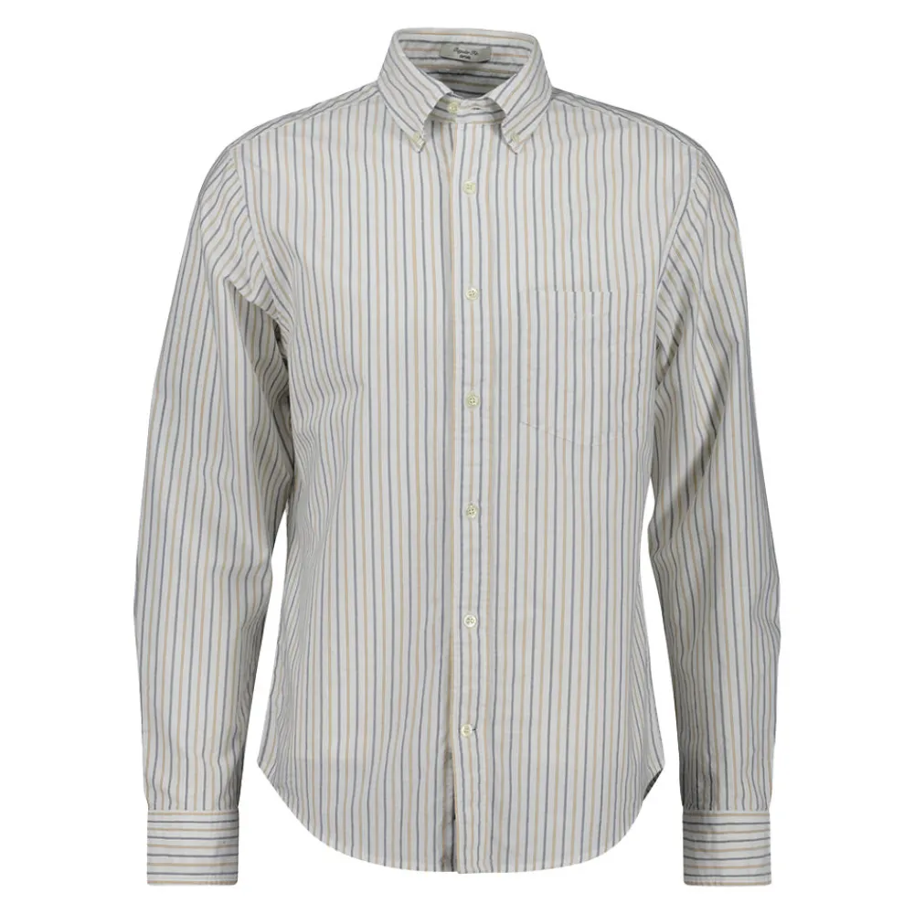 New GANT - Chemise Oxford - Ecru