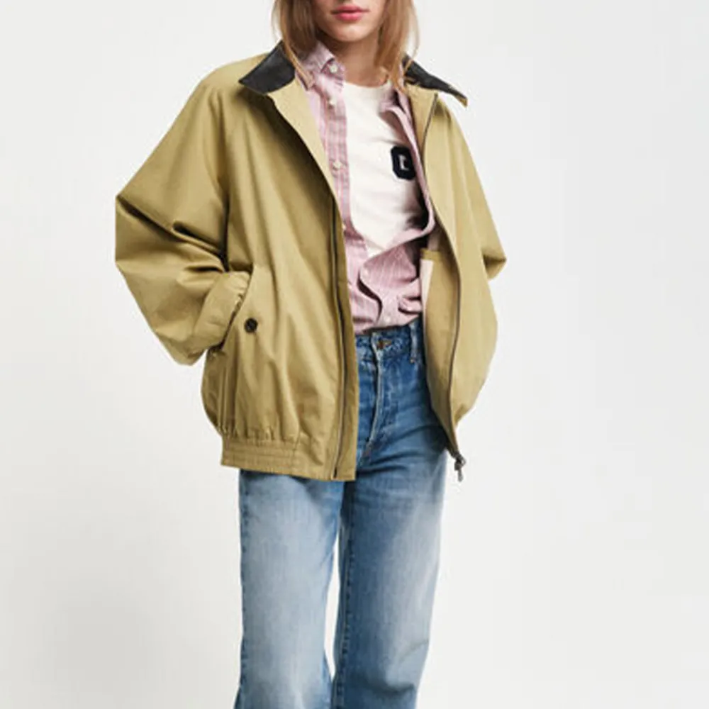 Discount GANT - Veste Harrington - Kaki