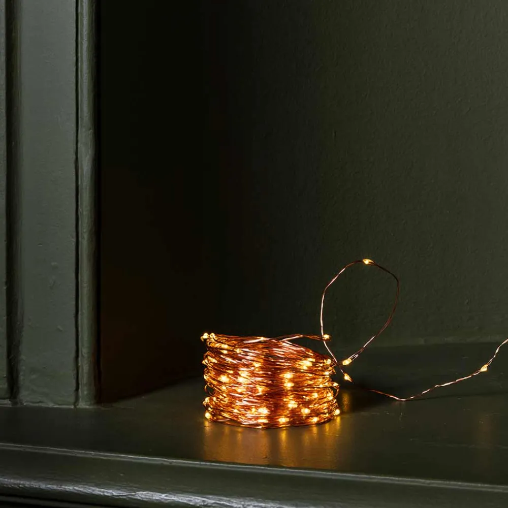 Best Sale 099 LOTTI Guirlande lumineuse 12 m - 120 LED - Cuivre