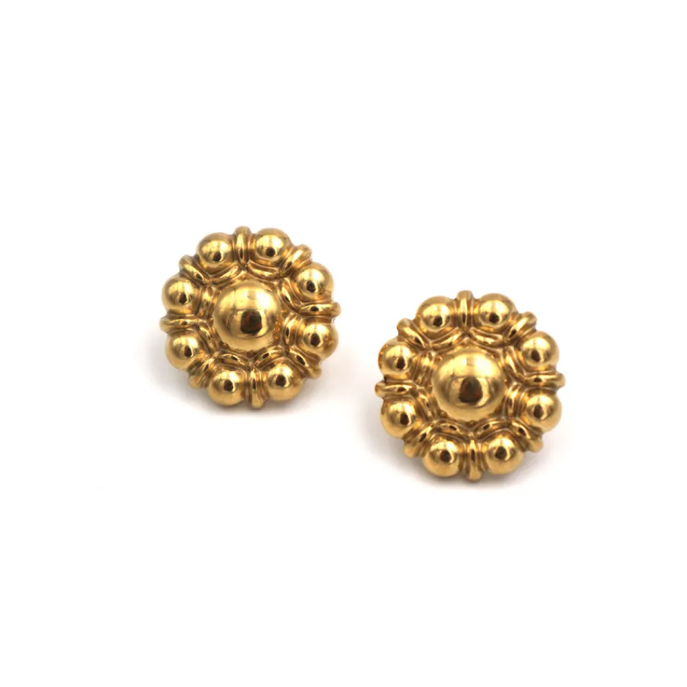Outlet HARPIE - Boucles d'oreilles Bloom - Or