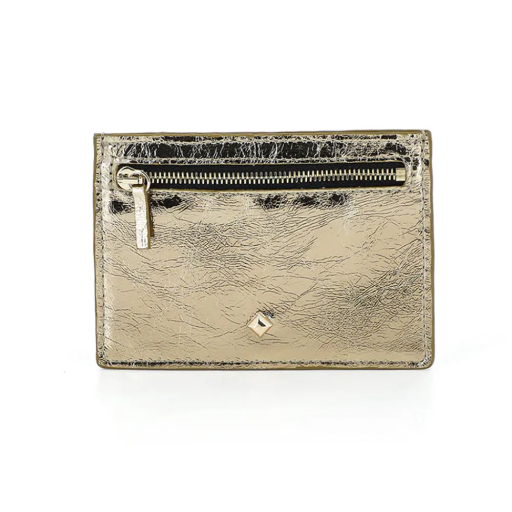 Clearance HERBERT FRERE SOEUR Herbert Frère Soeur - Porte cartes Le Belem Laminato - Or