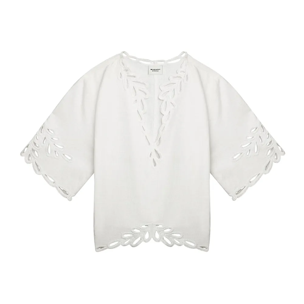 Online Isabel Marant - Blouse Shana - Blanc