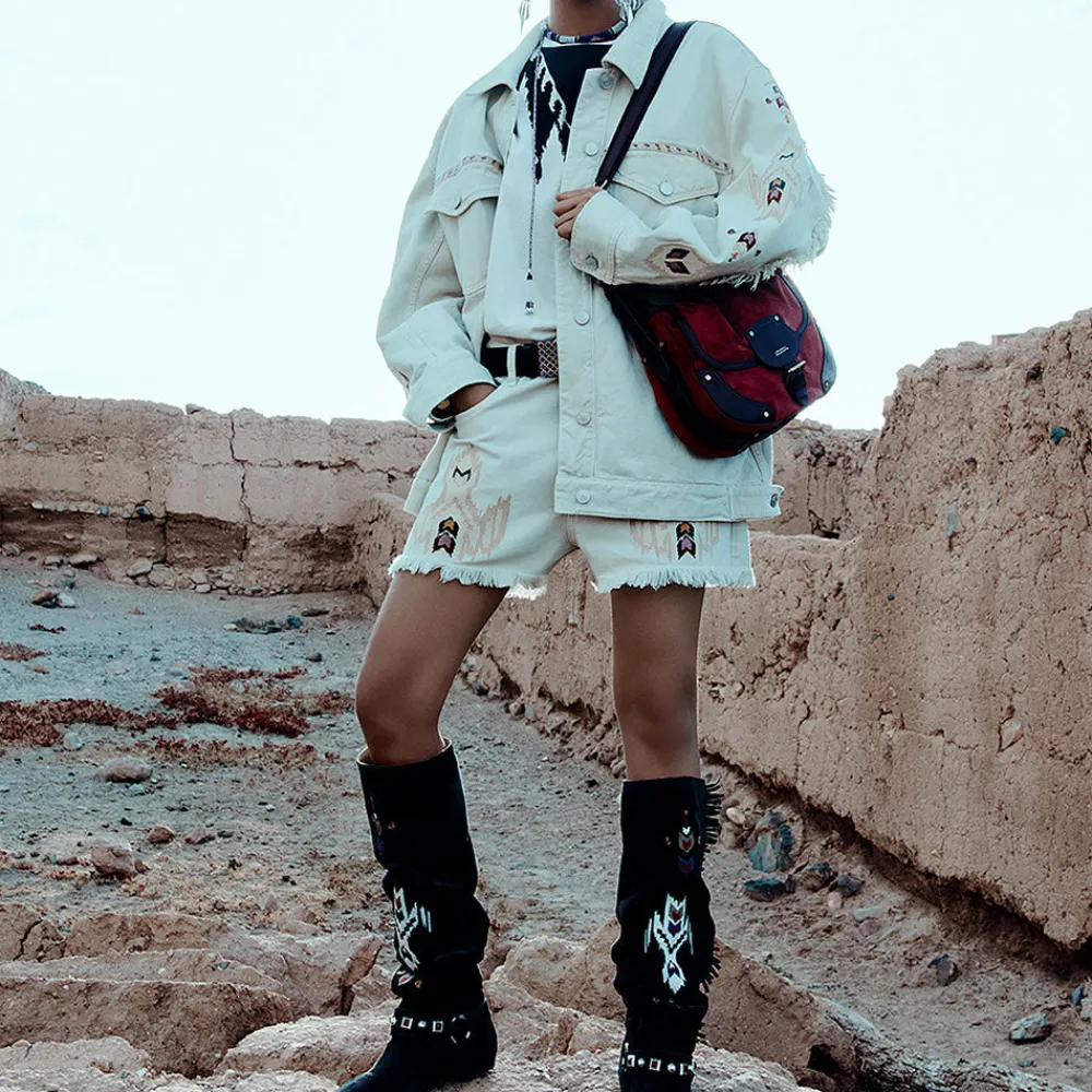 Outlet Isabel Marant - Veste Manoma - Ecru