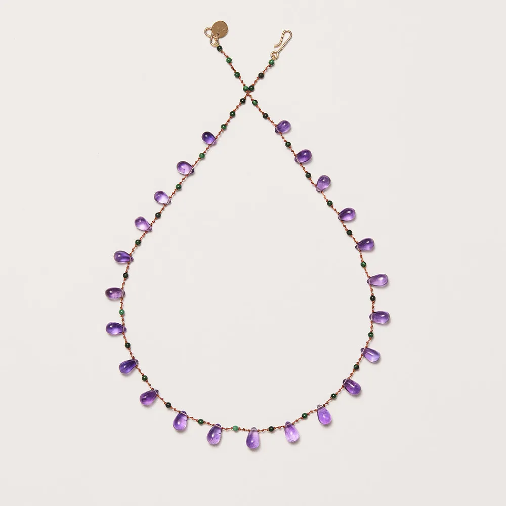 New Ivarene - Collier Youngtown - Violet/Vert