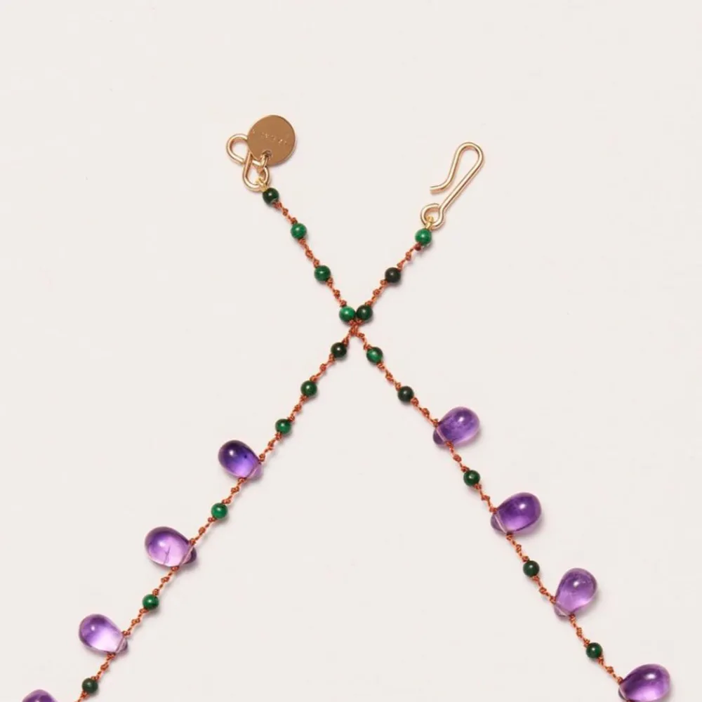 New Ivarene - Collier Youngtown - Violet/Vert
