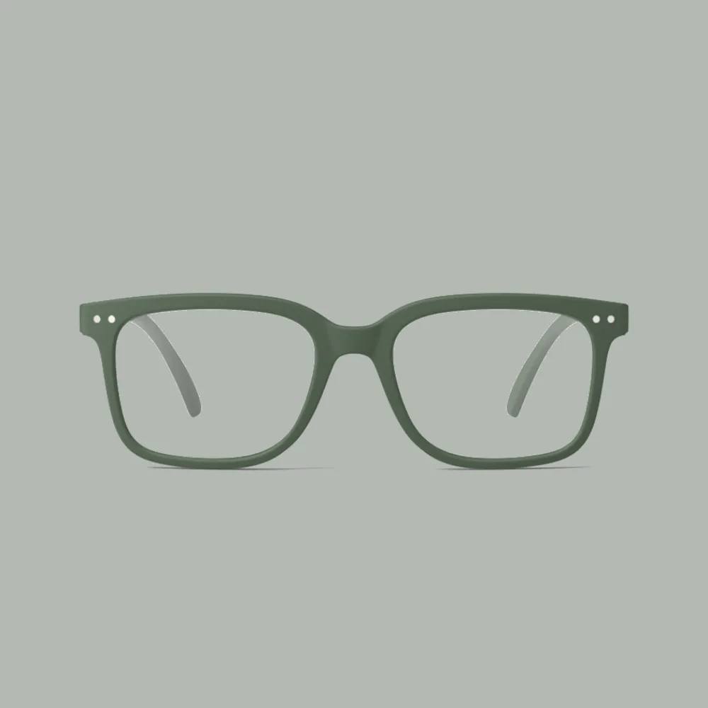 Discount 1188 IZIPIZI Izipizi - Lunettes Reading #L - Kaki Green