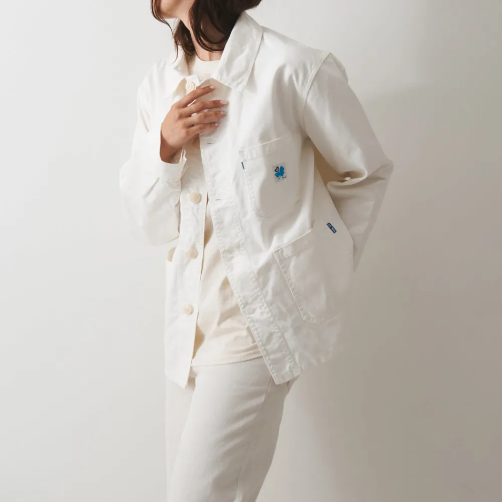 Discount NN07 Le Laboureur x NN. 07 x Merci - Veste Tréfle Coeur - Bleu