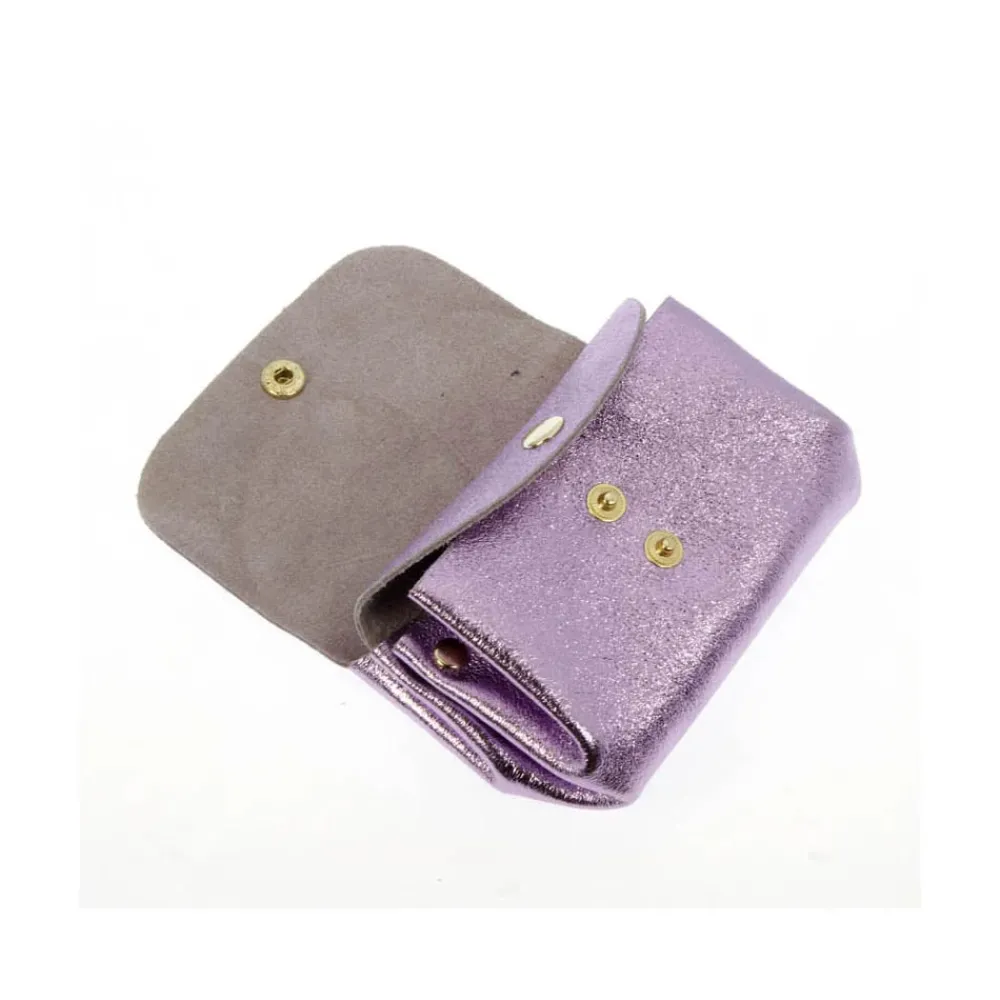 Cheap Les Cleias Les Cléias - Porte-Monnaie Accordéon - Rose Violet