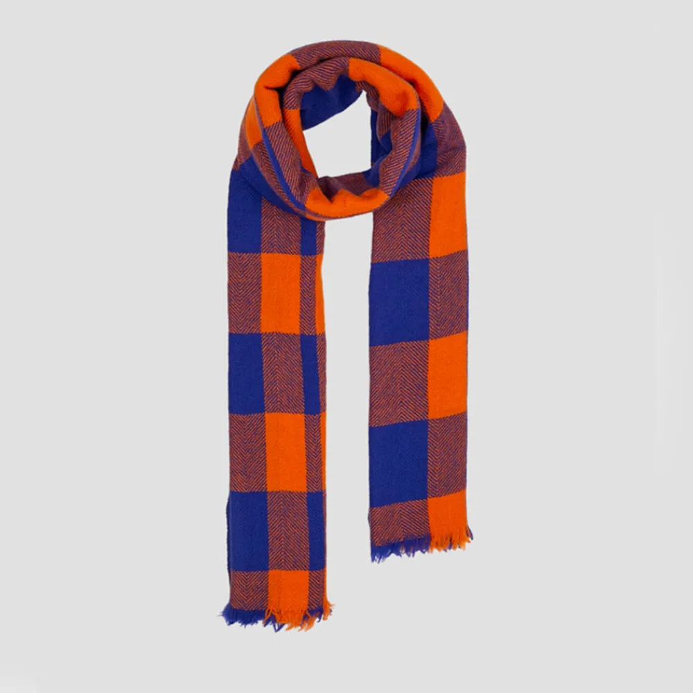 Fashion LOVAT u0026 GREEN Lovat & Green - Echarpe Hockney - Orange