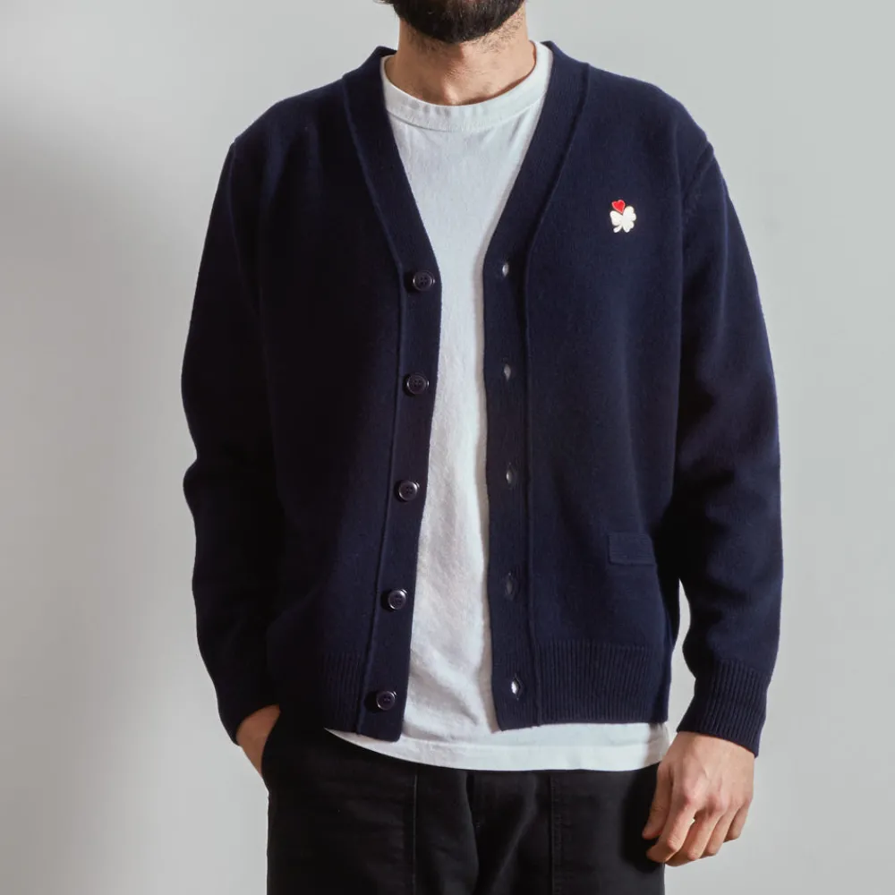 Outlet BA01 Merci - Cardigan Lucky - Navy