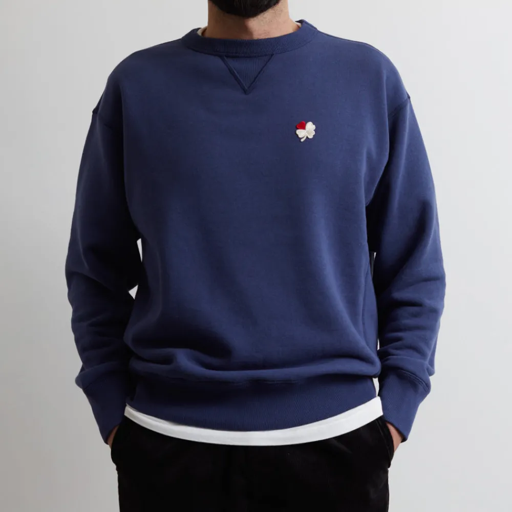 Sale PE01 Merci - Crewneck Lucky - Bleu