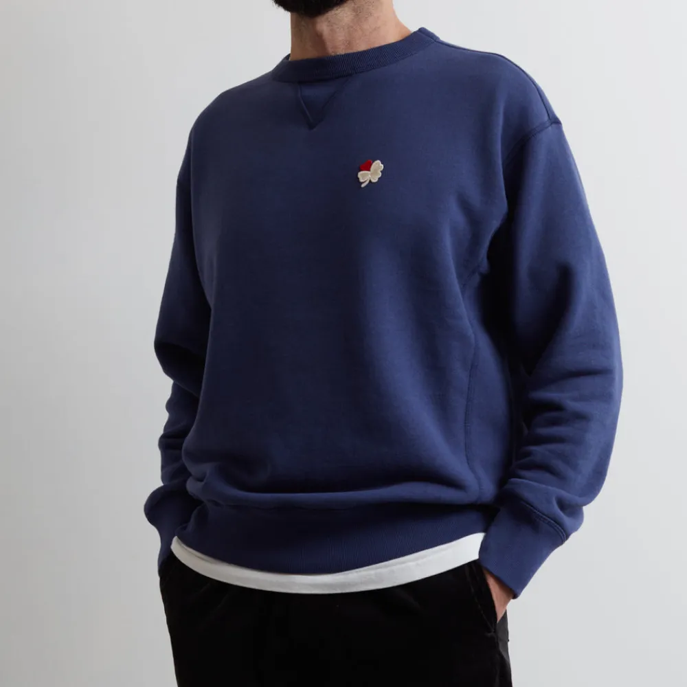 Sale PE01 Merci - Crewneck Lucky - Bleu