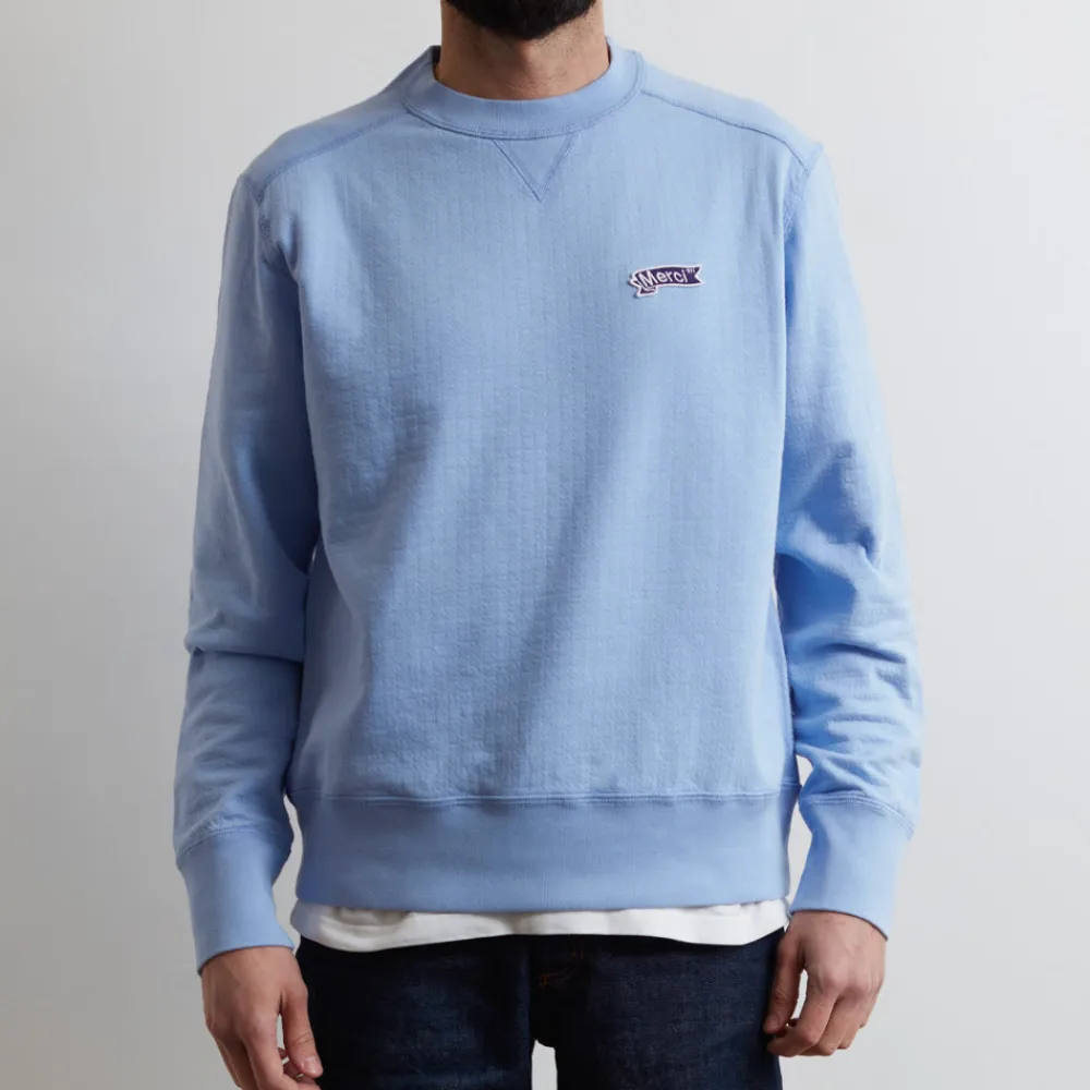 Fashion PE01 Merci - Pull Léon - Bleu clair