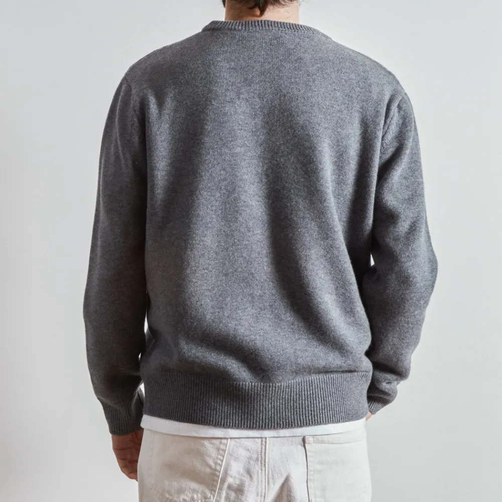 Hot BA01 Merci - Pullover Lucky - Gris