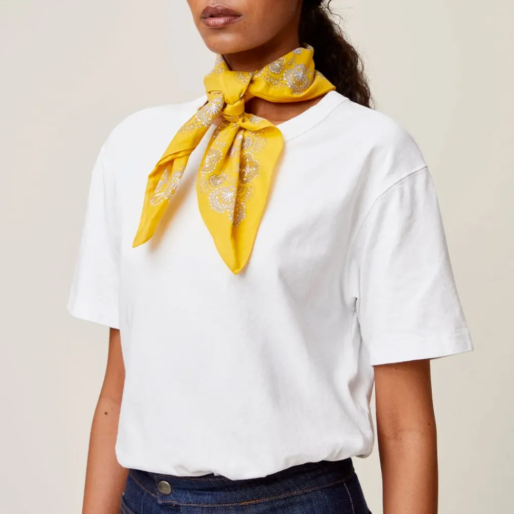 Best Sale Moismont - Foulard N° 675 - Jaune