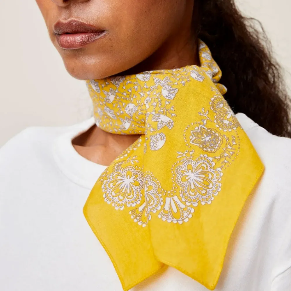 Best Sale Moismont - Foulard N° 675 - Jaune