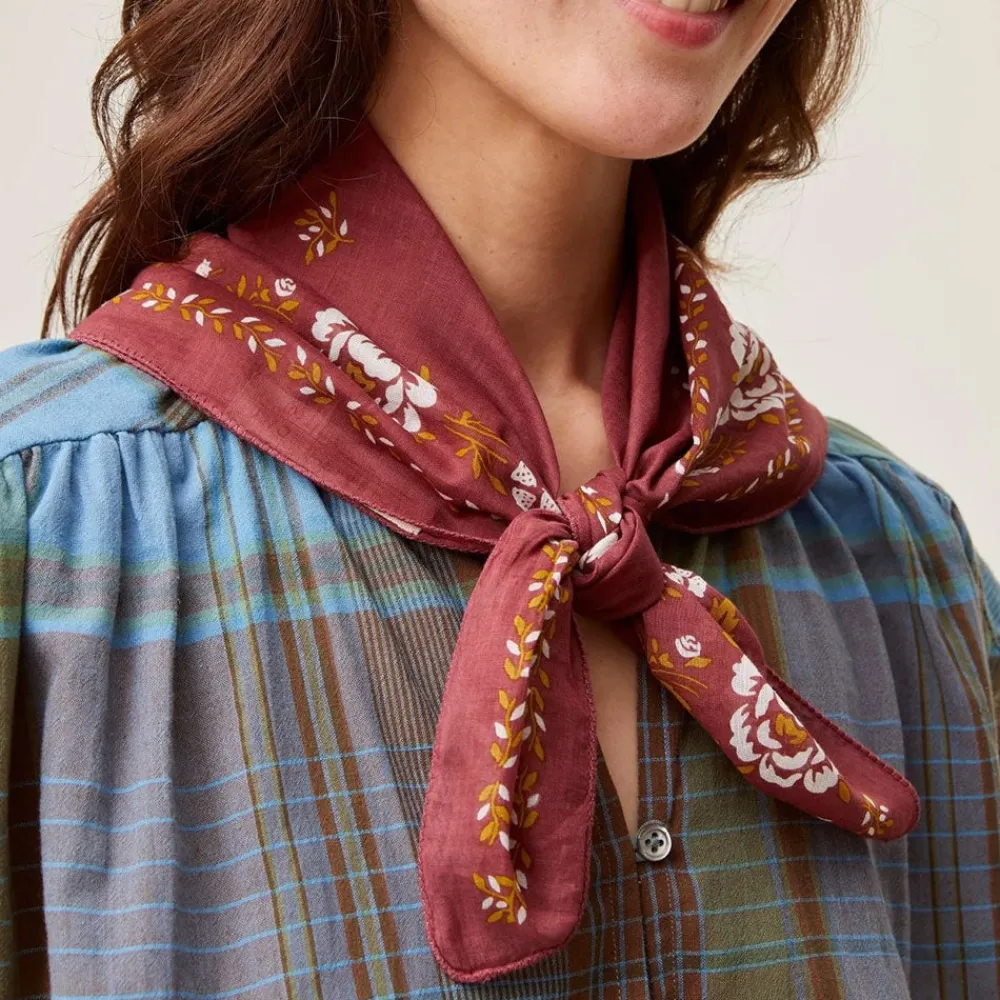 Sale MOISMONT - Foulard N°652 - Old Pink