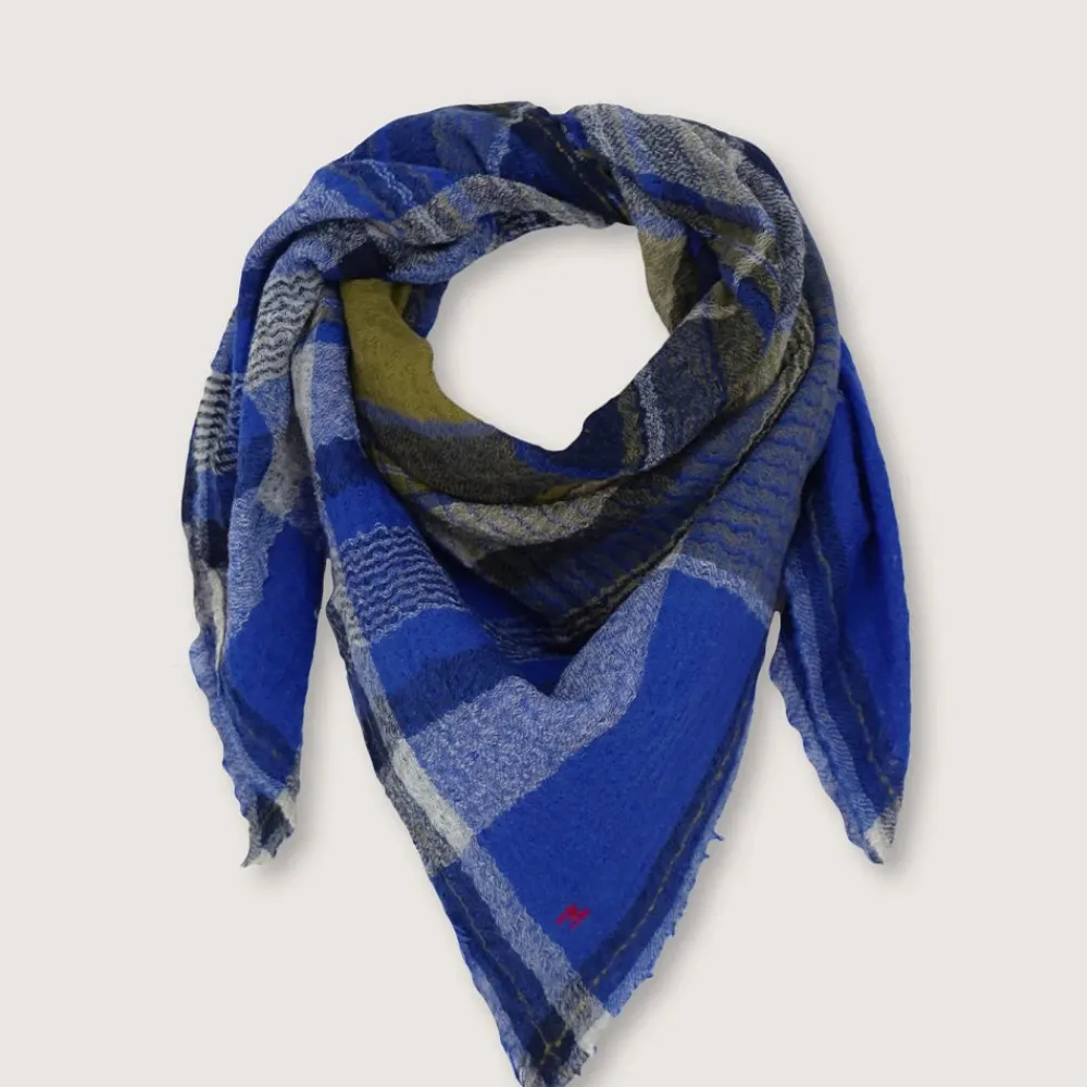 New MOISMONT - Foulard n°752 - Royal Blue
