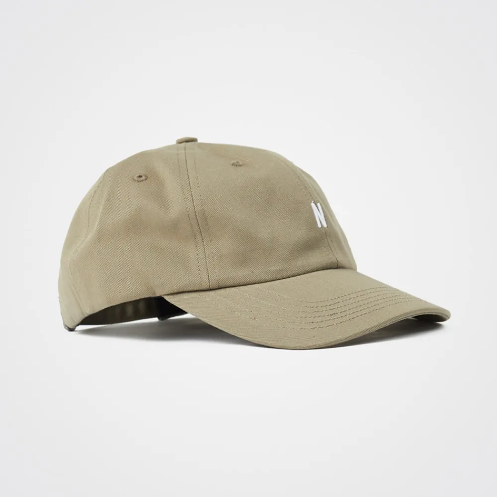 Cheap Norse Projects - Casquette Twill Sports Cap - Vert Sediment