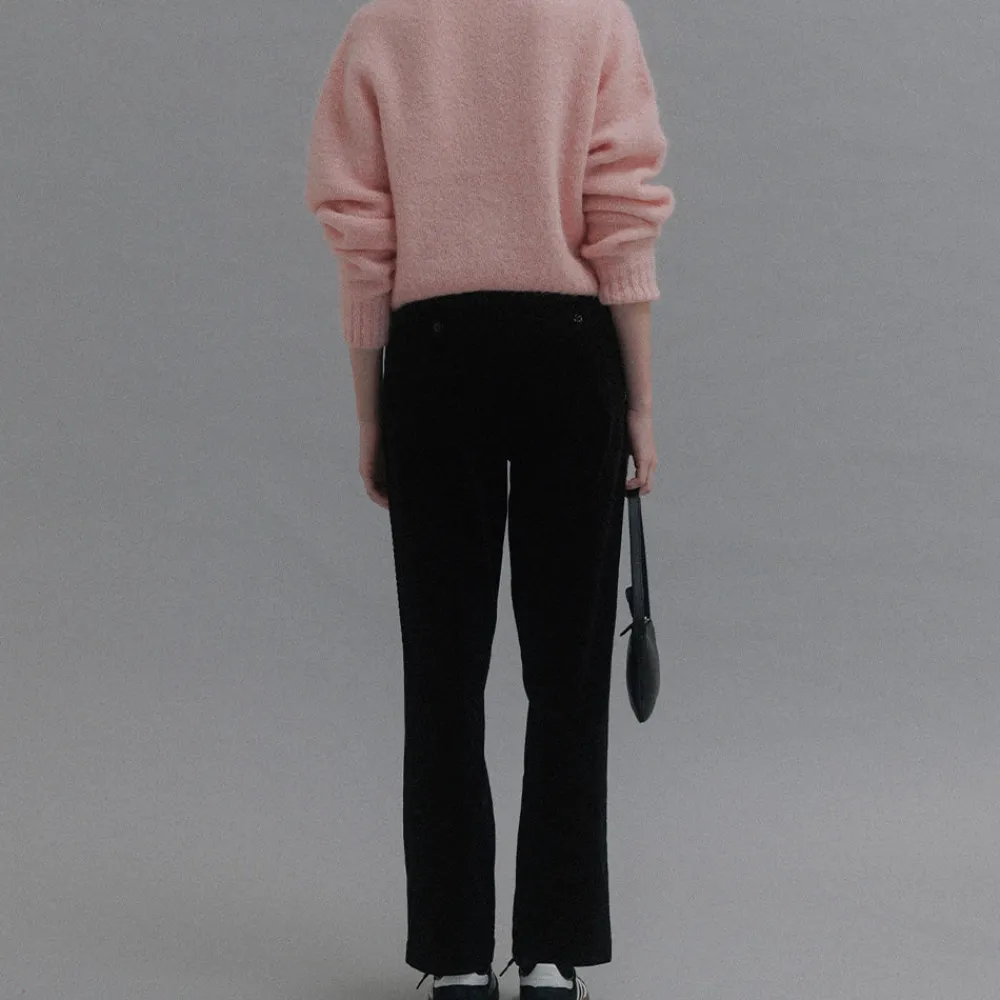 New Nothing Written - Pantalon velours - Noir
