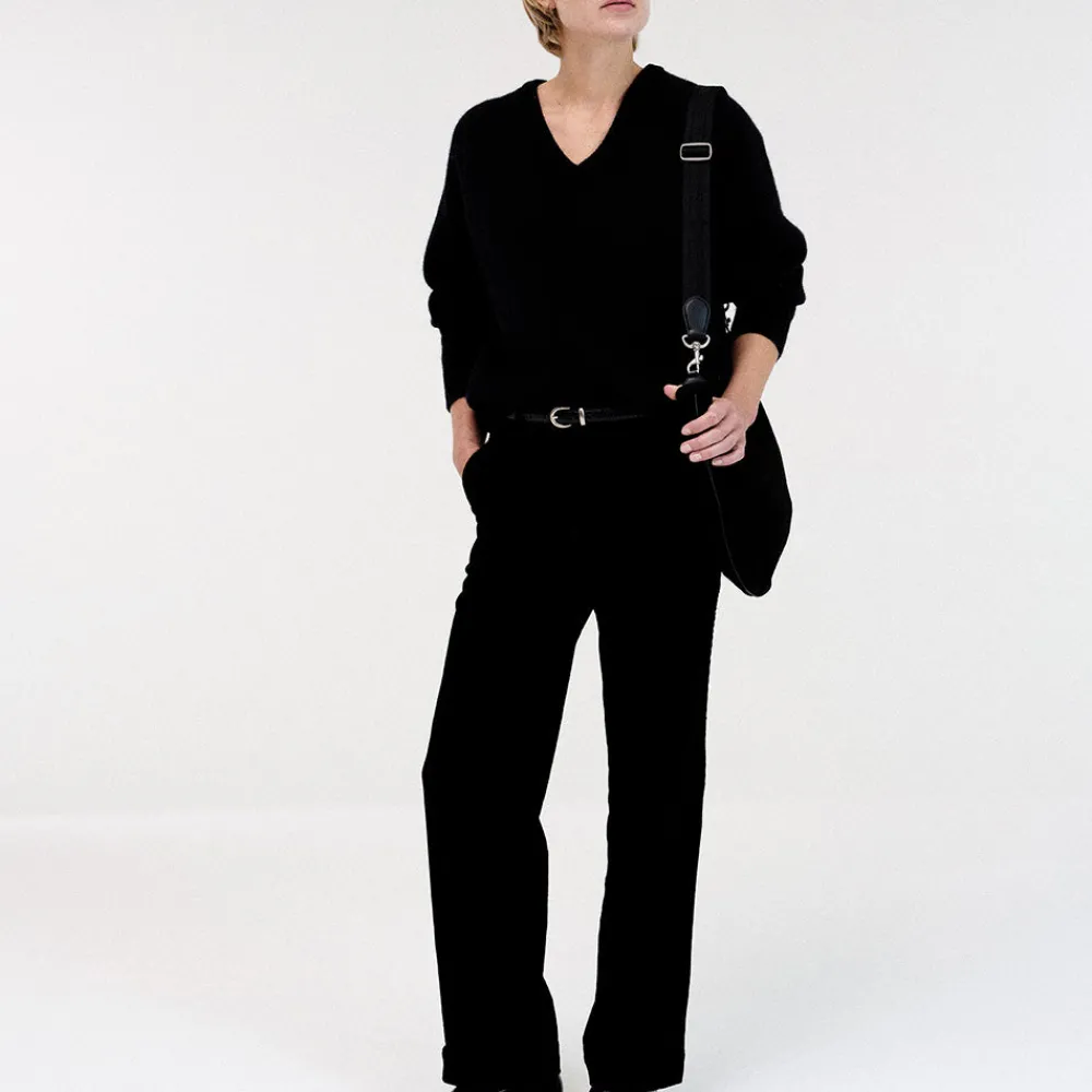 Online Nothing Written - Pull Alpaga - Noir