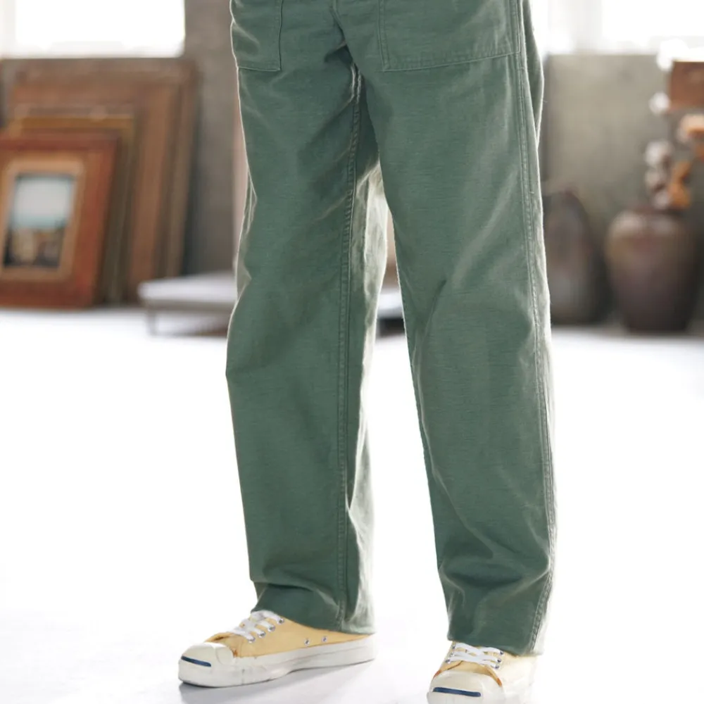 Outlet OrSlow - Pantalon Us Army Pants Fatigue - Vert