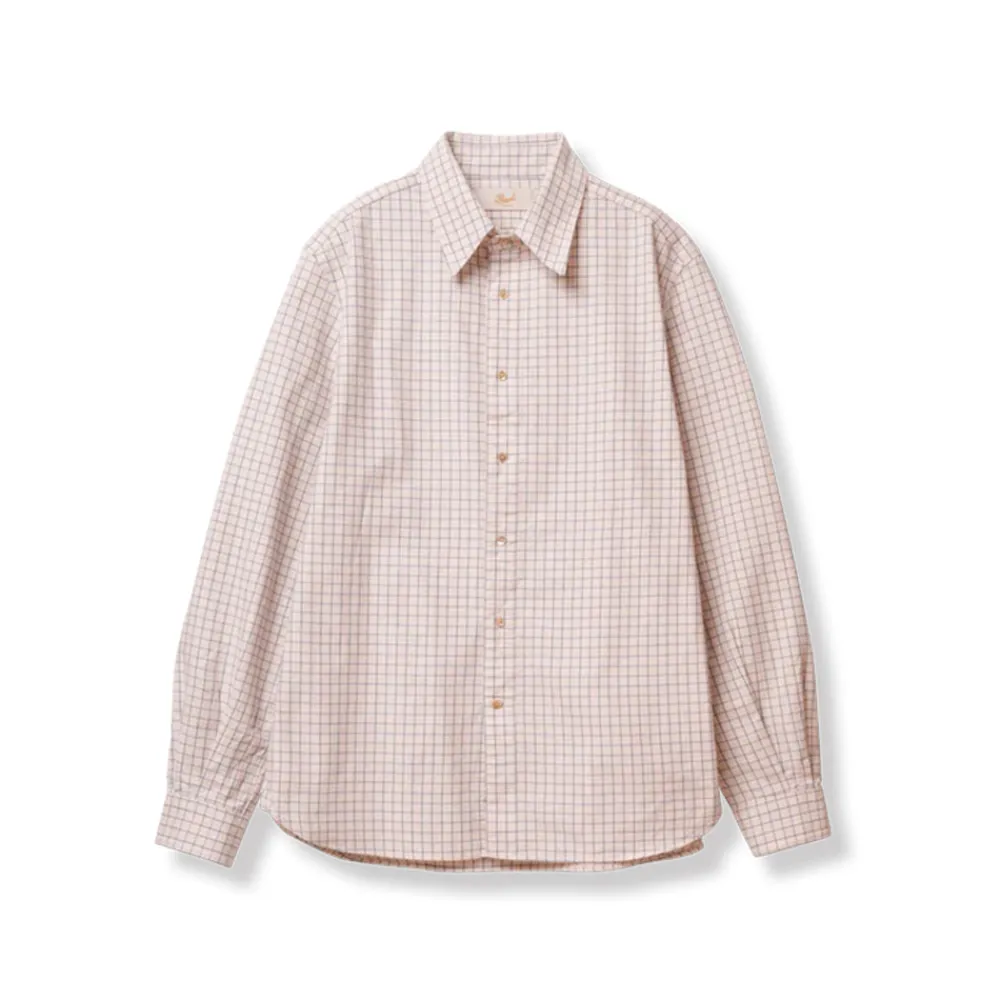 New Prequel - Chemise à carreaux Relief - Beige