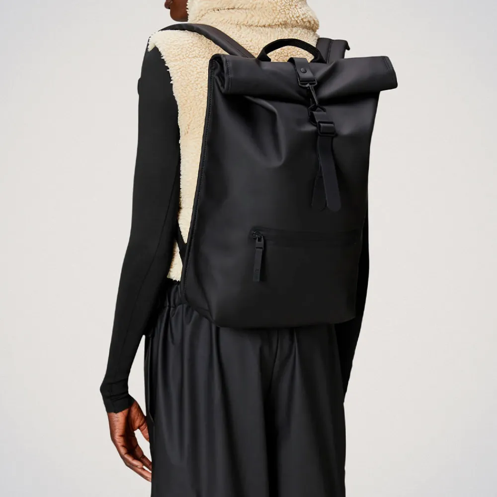 Cheap Rains - Sac à dos Rolltop Rucksack - Noir