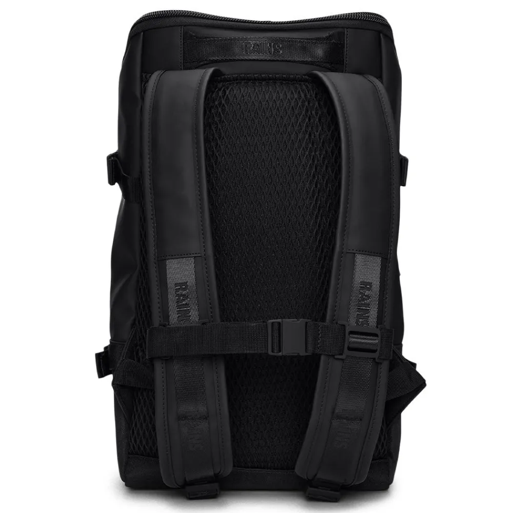Outlet Rains - Sac Trail Cargo Backpack - Noir