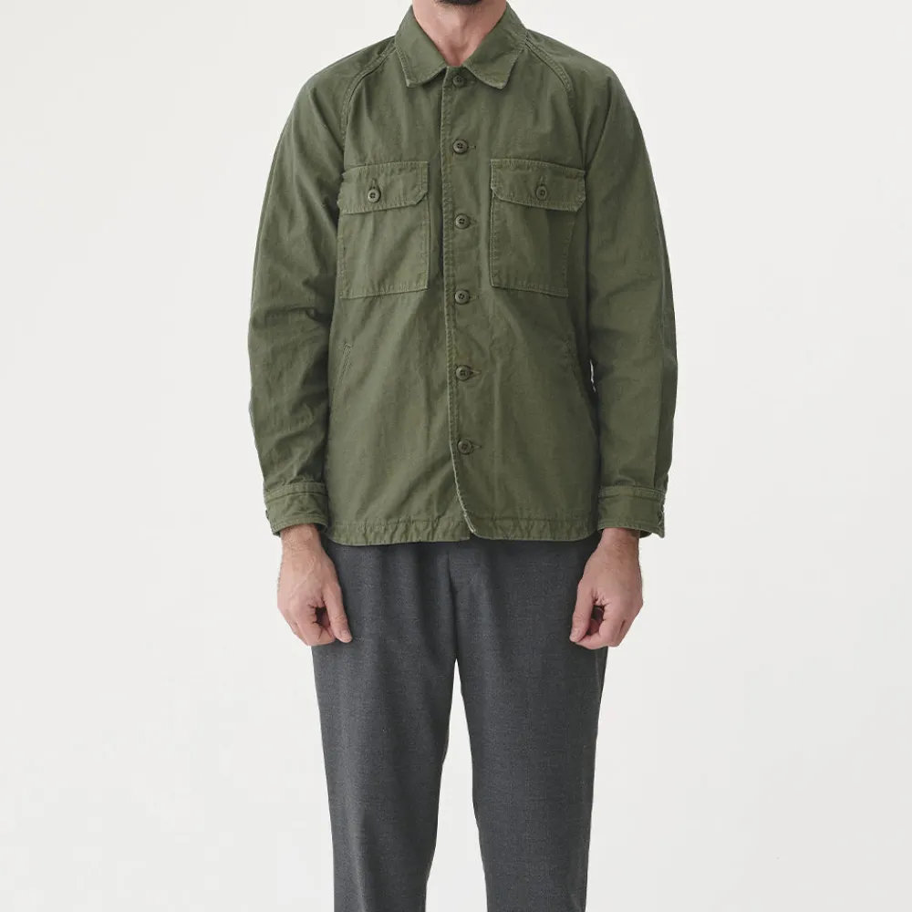 Discount Sage de Cret - Veste Chemise - Olive