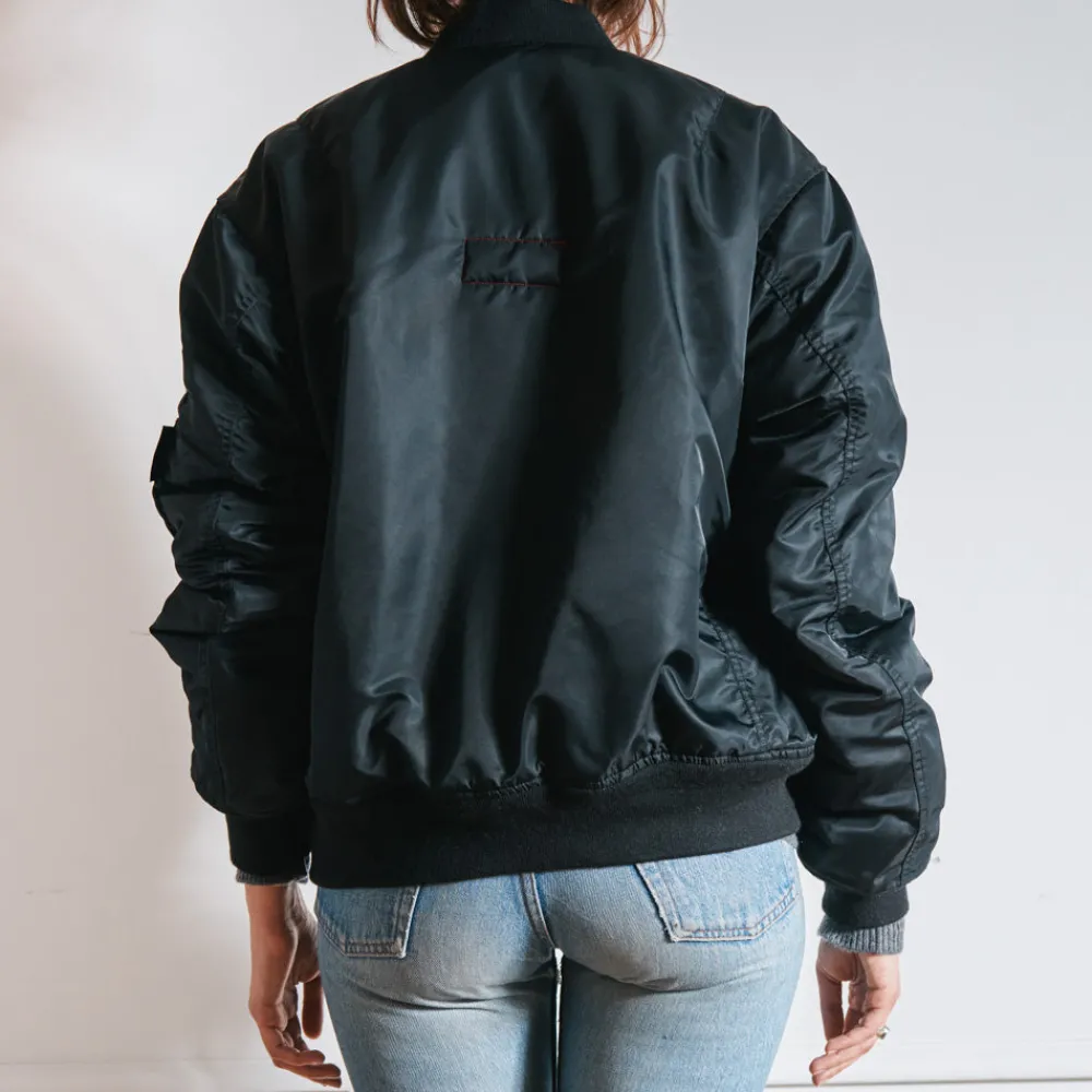 Online Schott x Merci - Bomber Vintage - Noir