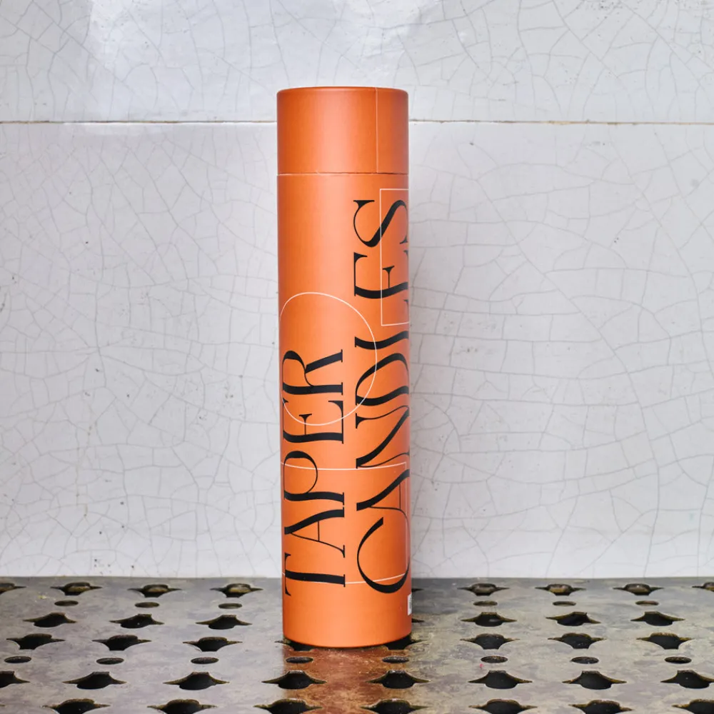 Store 1017 SLS AGENCY Set de bougie Taper - Rouge & Terracotta